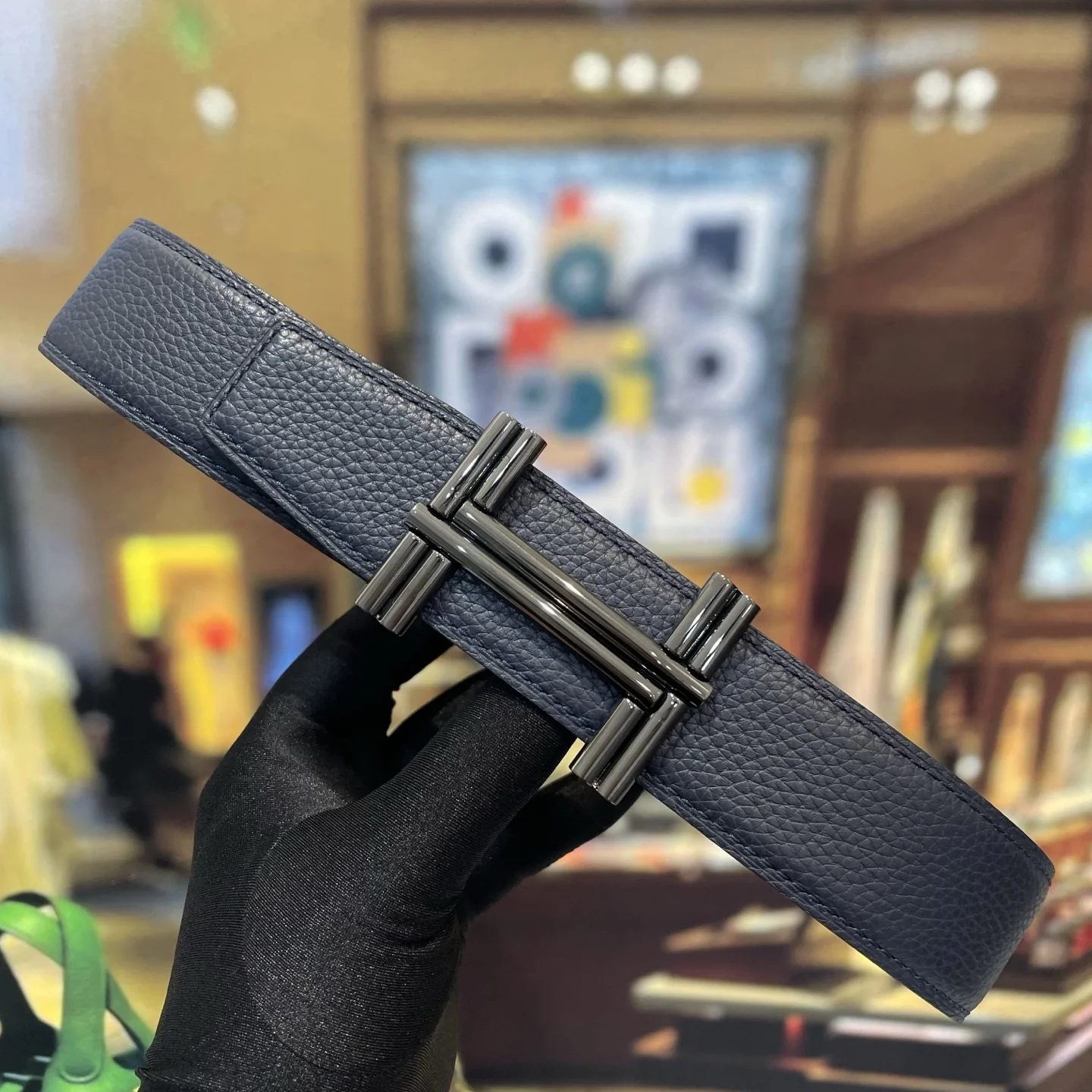 HERMES Belts Leather 38MM 38mm Width A70202608050573 - Image 2