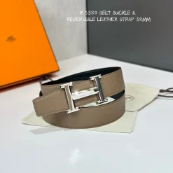 Alternative view of HERMES Belts Leather 38mm Width A70202608050551