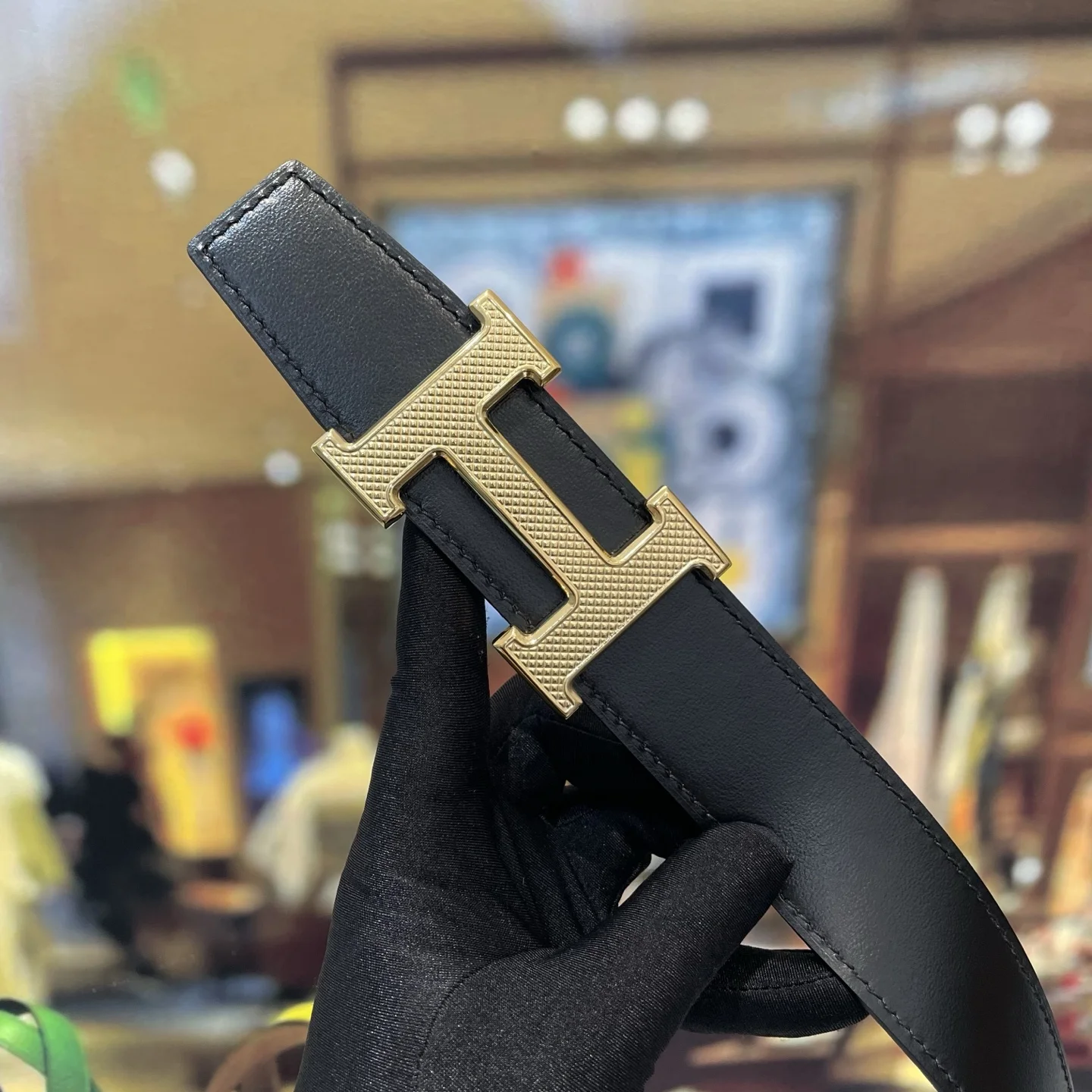 HERMES Belts Leather 38mm Width A70202608050570 - Image 5