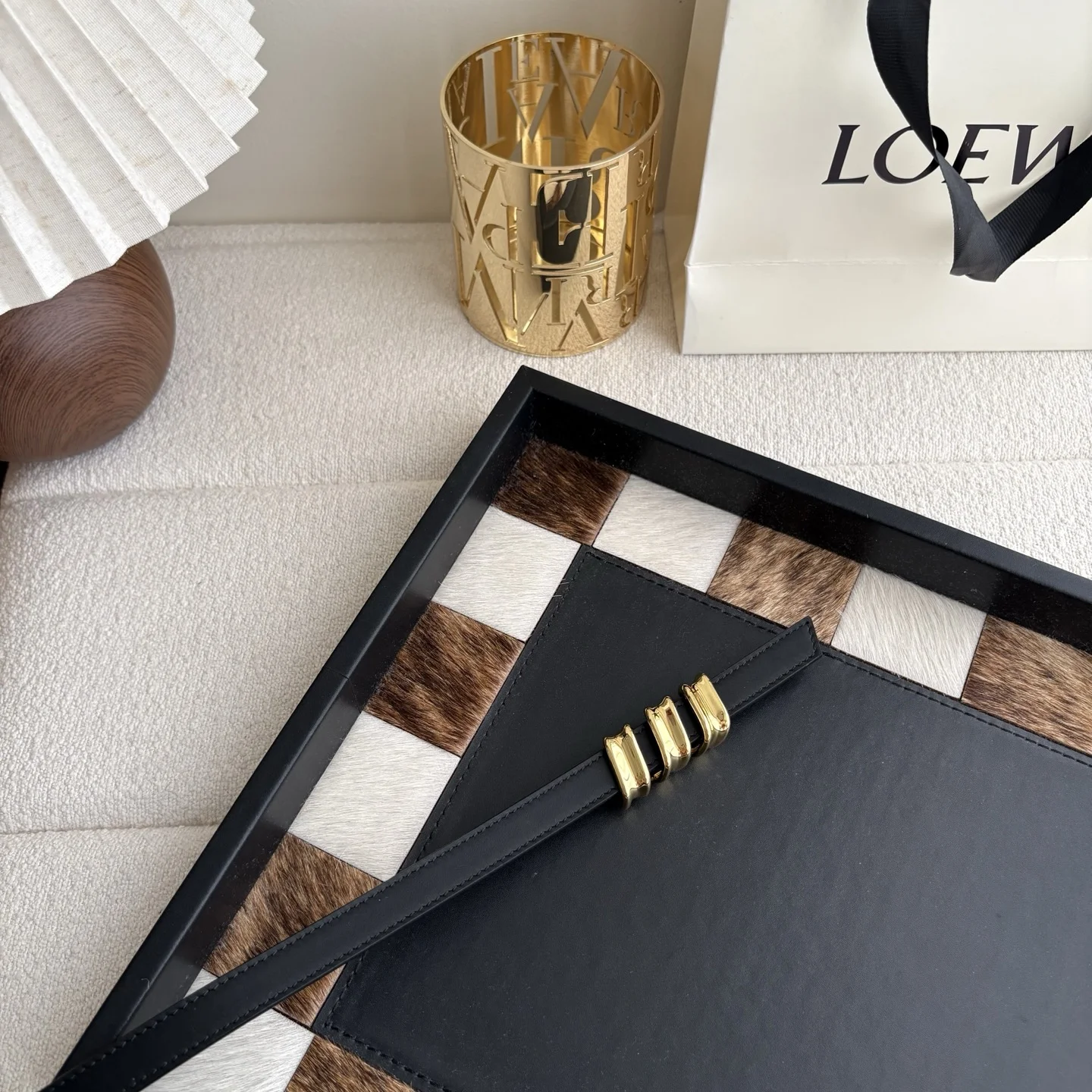 LOEWE Belts Smooth Calfskin One Size 1.5cm Width A70202608050040
