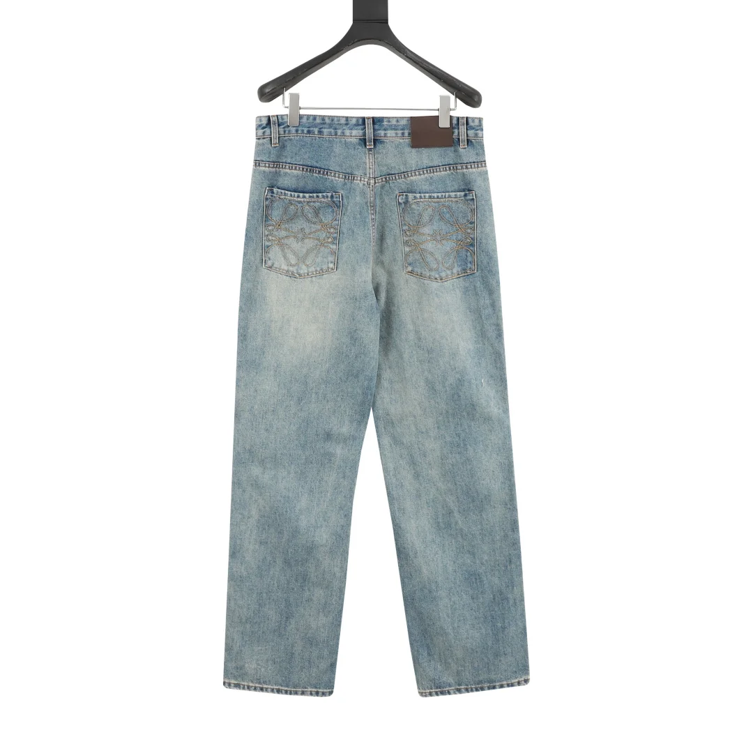 LOEWE Trousers Indigo Denim 38-44 B80202608030042 - Image 2