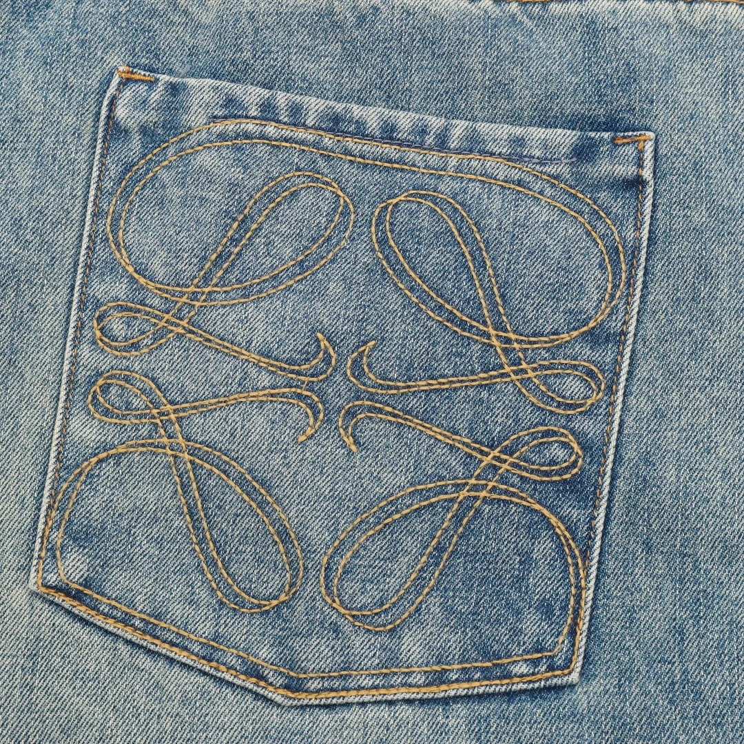 LOEWE Trousers Indigo Denim 38-44 B80202608030042 - Image 7