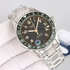 LONGINES Automatic Zulu Time (Black-Blue Dial) 42mm A350202608050144