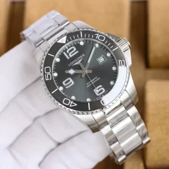 LONGINES Hydroconquest Automatic L37824 (Green-Gray Dial) 43mm I00202608050154
