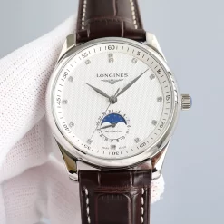 LONGINES Master Collection Automatic l29094783 (White-Black-Blue Dial) 40mm TW F10202608050329