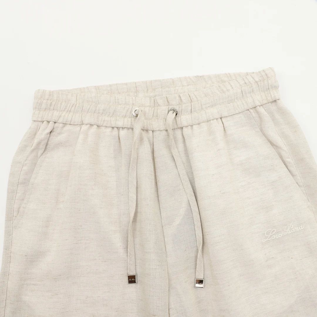 LORO PIANA Trousers Linen Tencel M-XXL B50202608030050 - Image 4