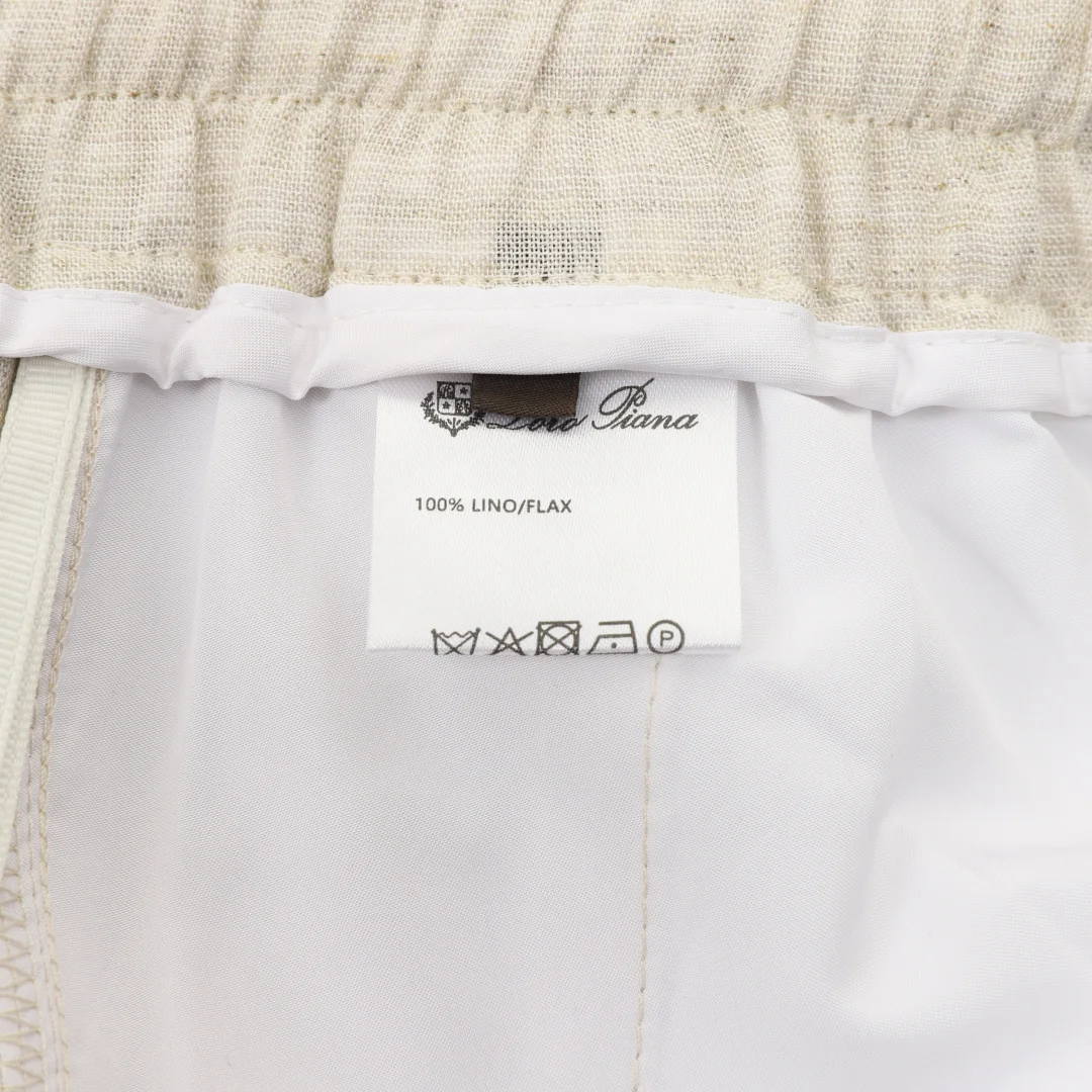 LORO PIANA Trousers Linen Tencel M-XXL B50202608030050 - Image 9