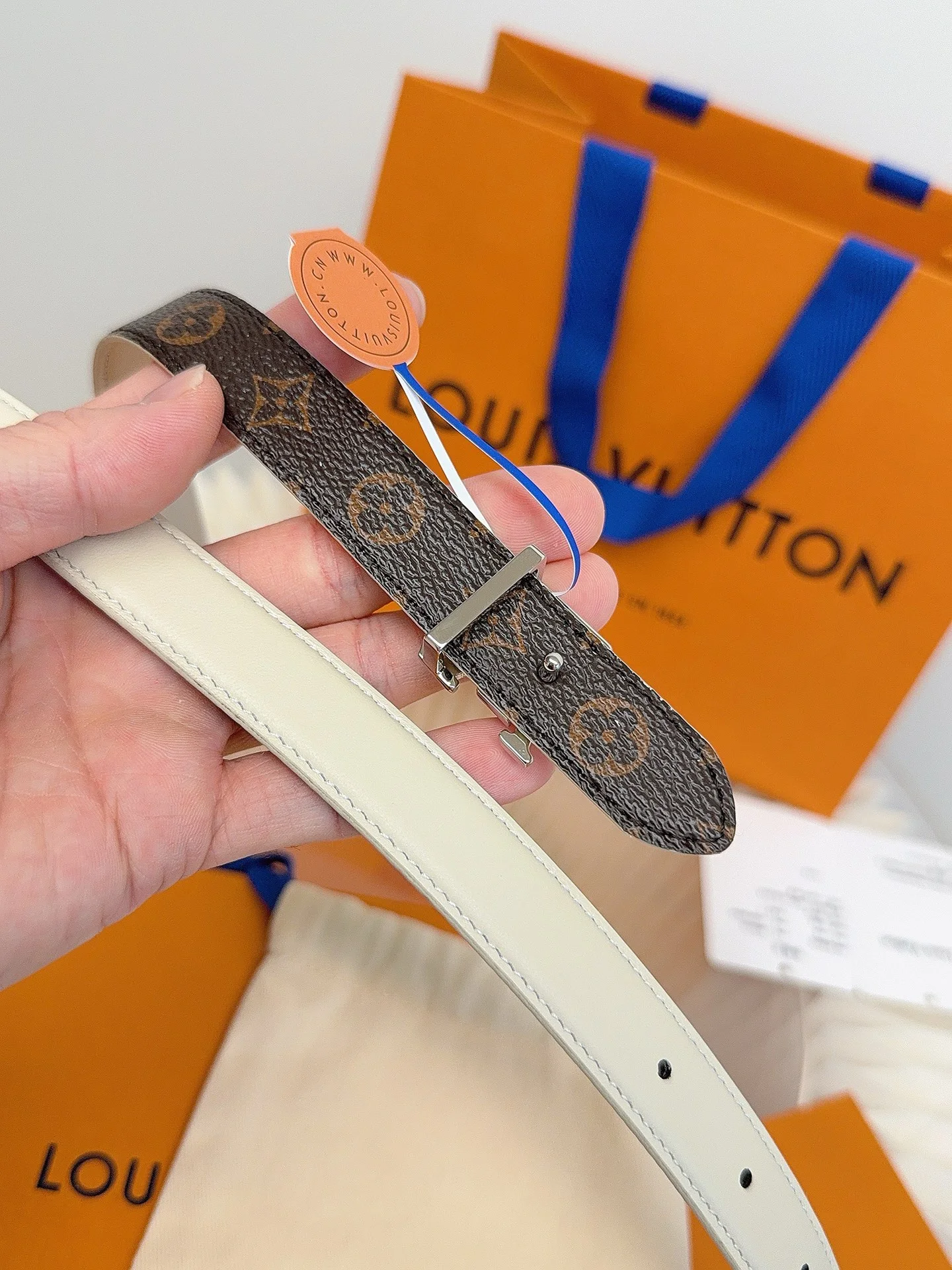 LV Belts 2.0cm Width A60202608050295 - Image 9