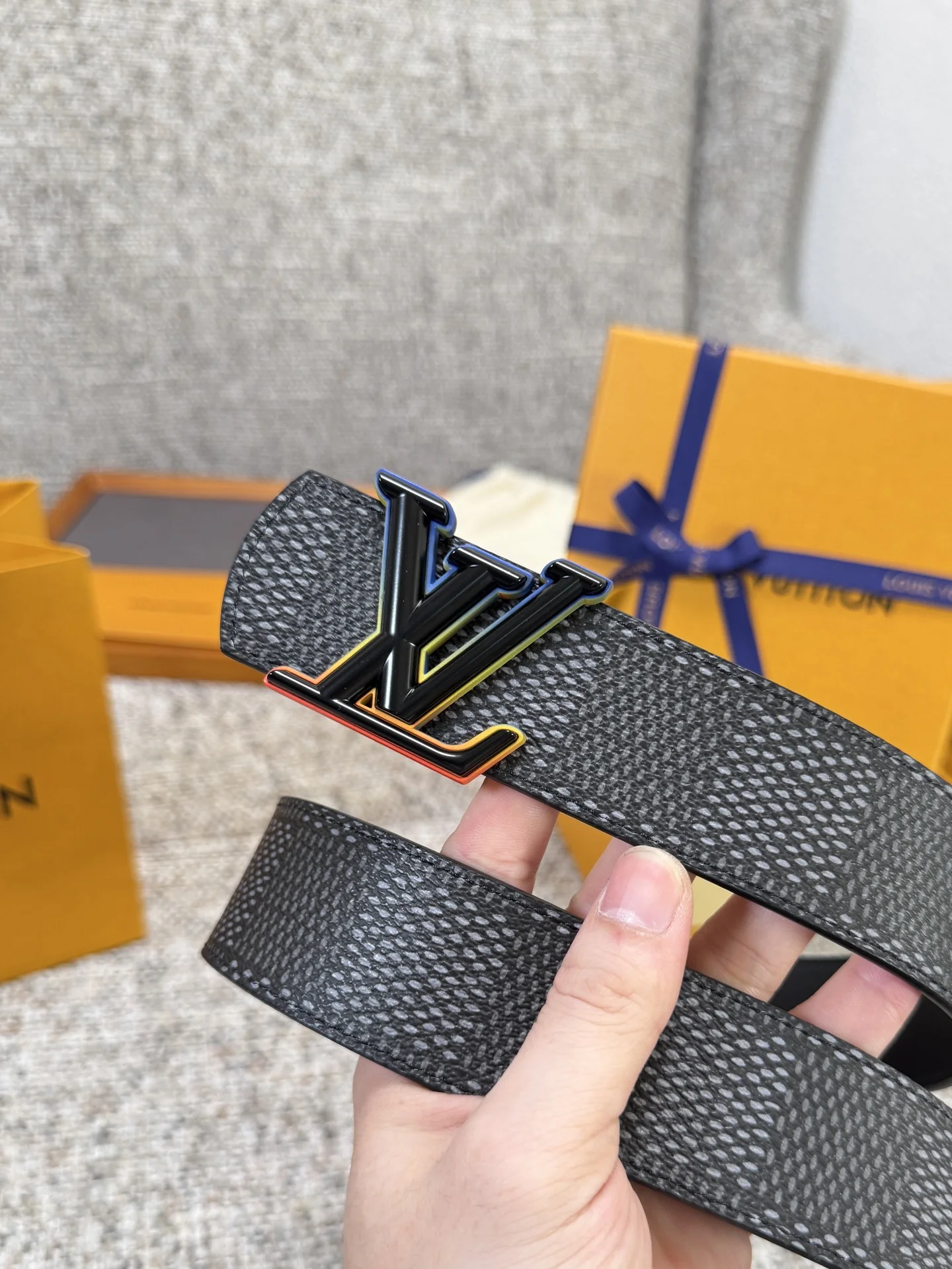 LV Belts 4.0cm Width A60202608050350 - Image 3