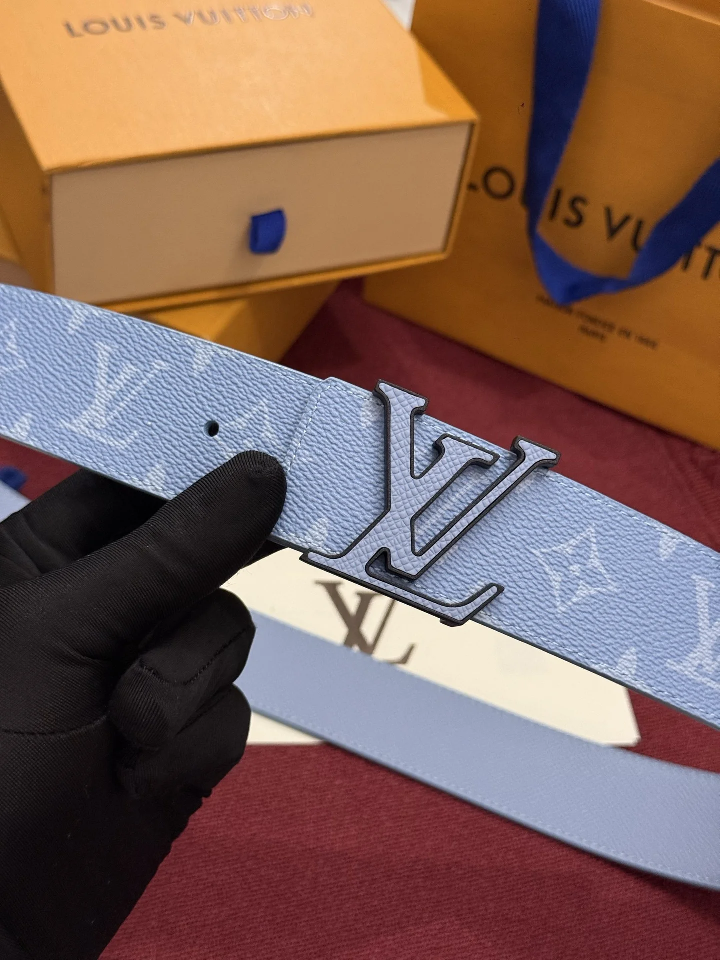 LV Belts Leather Canvas A60202608050338