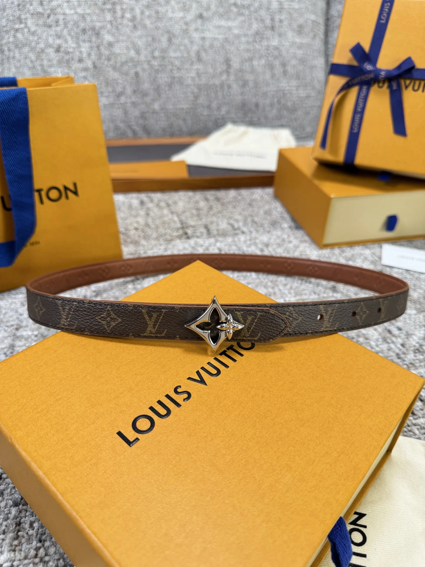 LV Belts Leather P160 2.0cm Width A60202608050732 - Image 4