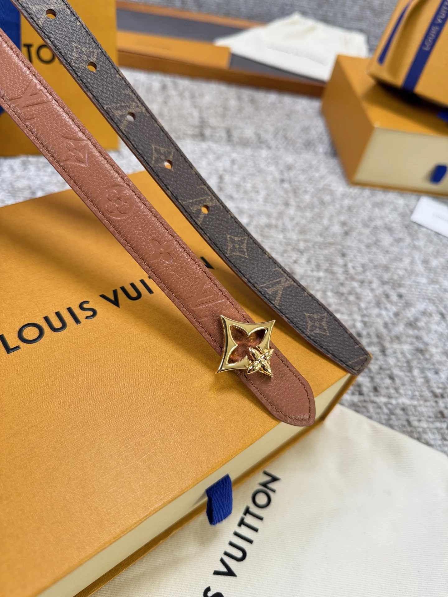LV Belts Leather P160 2.0cm Width A60202608050733 - Image 3