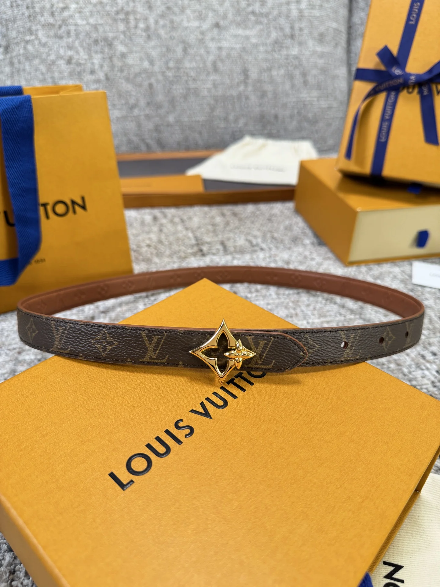 LV Belts Leather P160 2.0cm Width A60202608050733 - Image 4