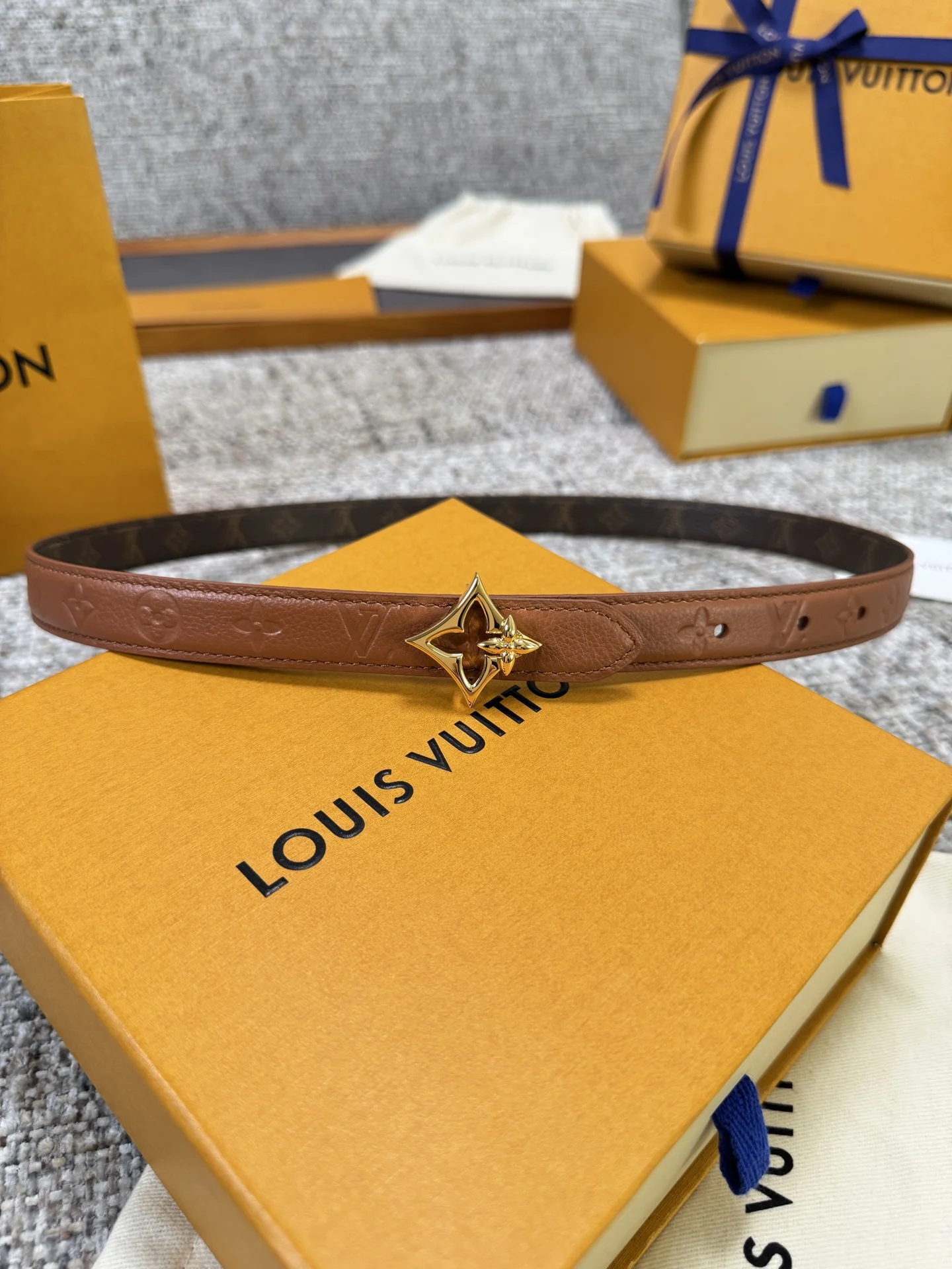 LV Belts Leather P160 2.0cm Width A60202608050733 - Image 9