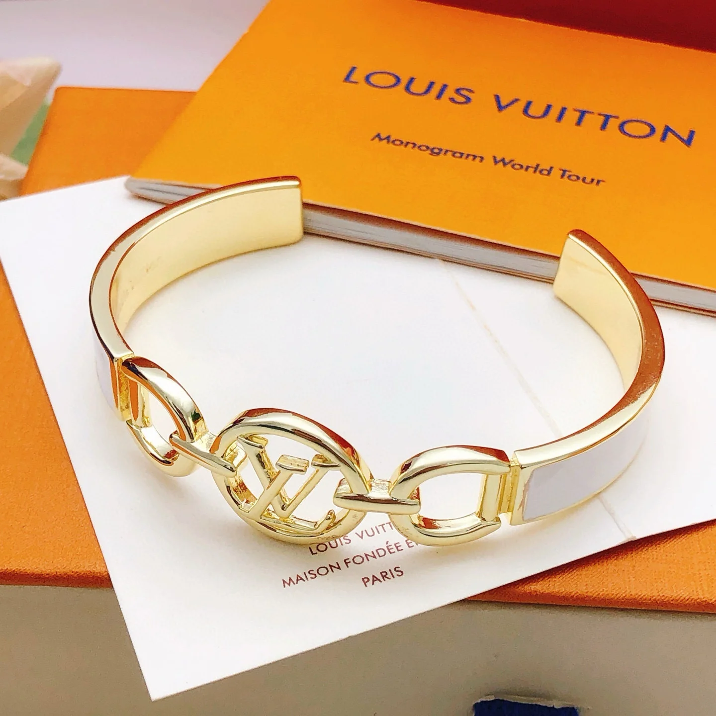 LV Bracelets Brass One Size F5202608050074 - Image 2