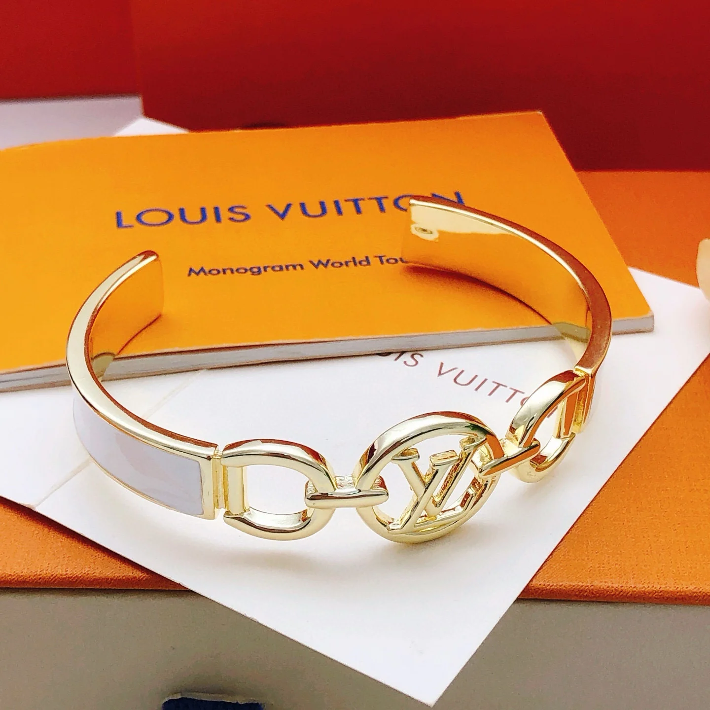 LV Bracelets Brass One Size F5202608050074 - Image 3