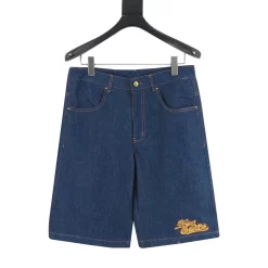 LV Shorts Chambray Cotton S-XL B00202608030066