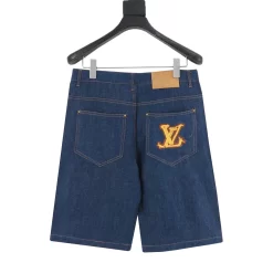 Alternative view of LV Shorts Chambray Cotton S-XL B00202608030066