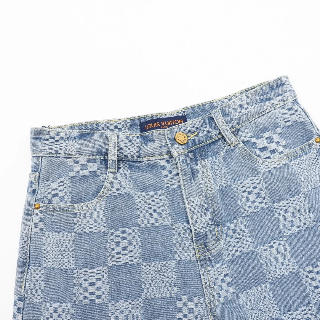 LV Shorts Cotton Denim S-XL A60202608030156 - Image 4
