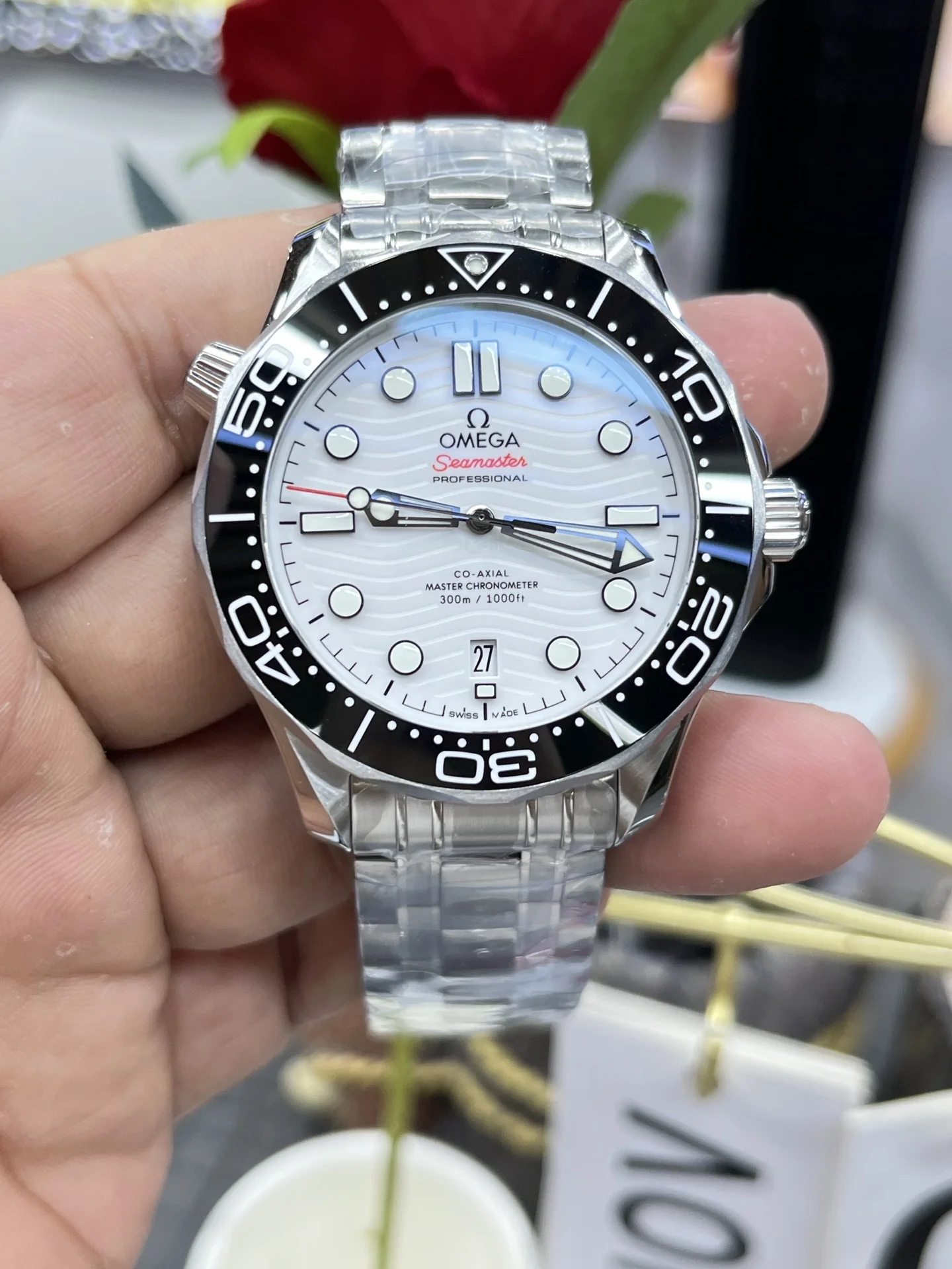 Alternative view of OMEGA Automated Automated (White Dial) 42mm A650202608050034