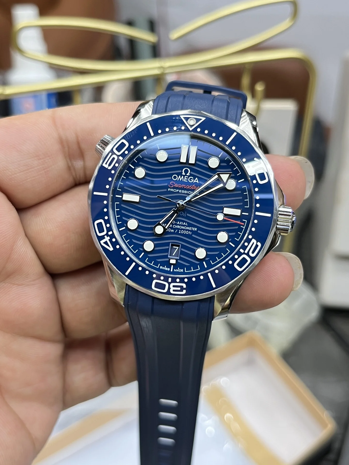 OMEGA Seamaster Automatic (Blue Dial) 42mm A650202608050112 - Image 2