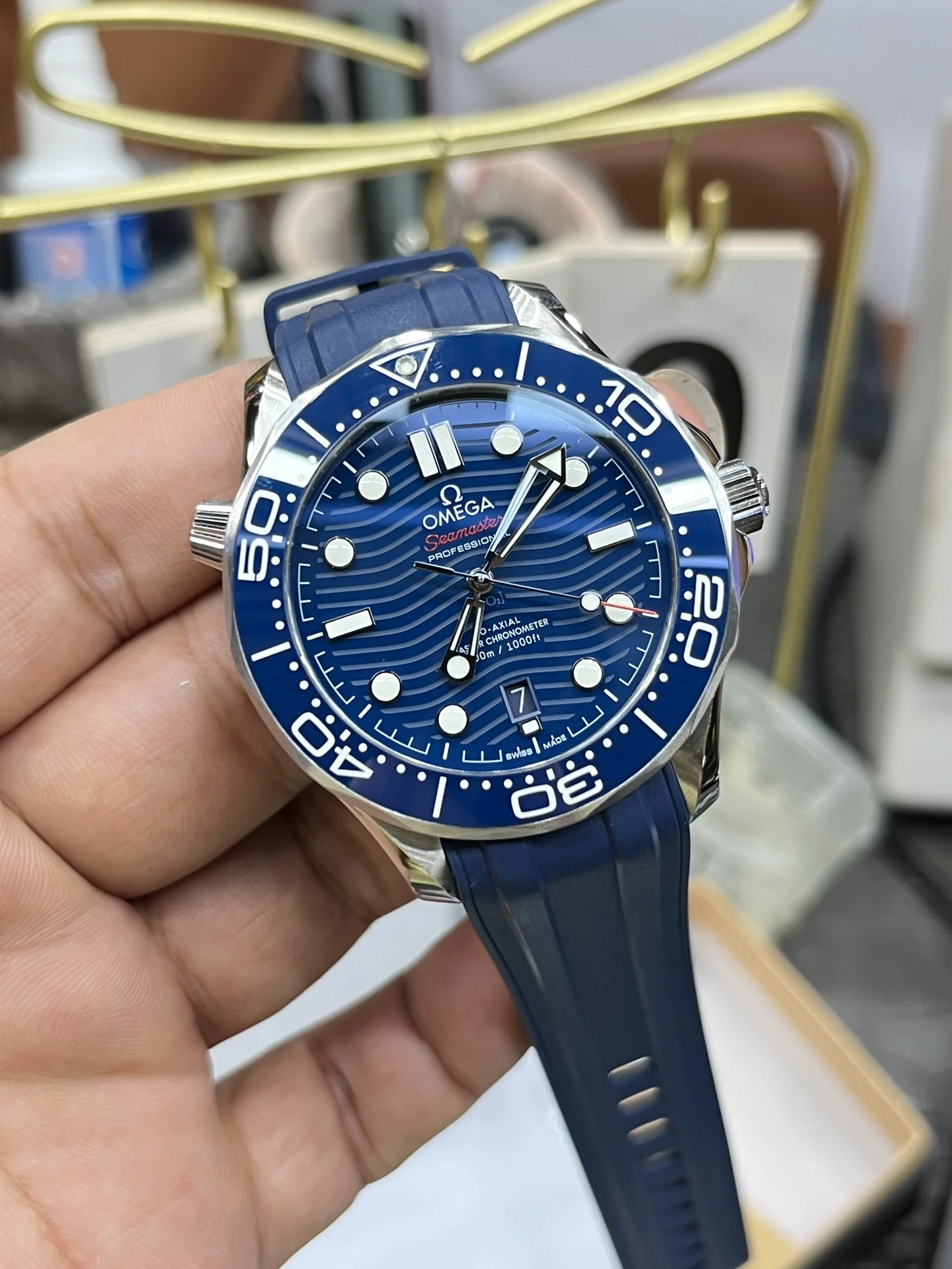 OMEGA Seamaster Automatic (Blue Dial) 42mm A650202608050112 - Image 3