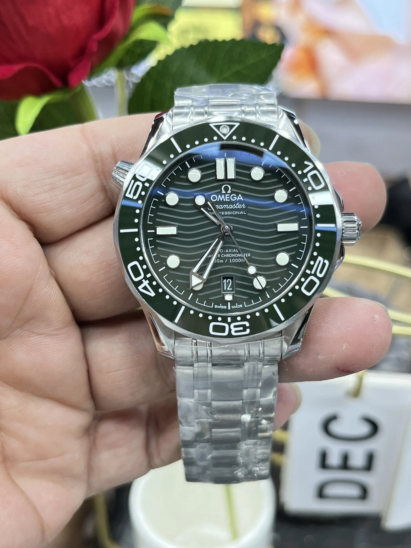 OMEGA Seamaster Automatic (Green Dial) 40mm A750202608050008