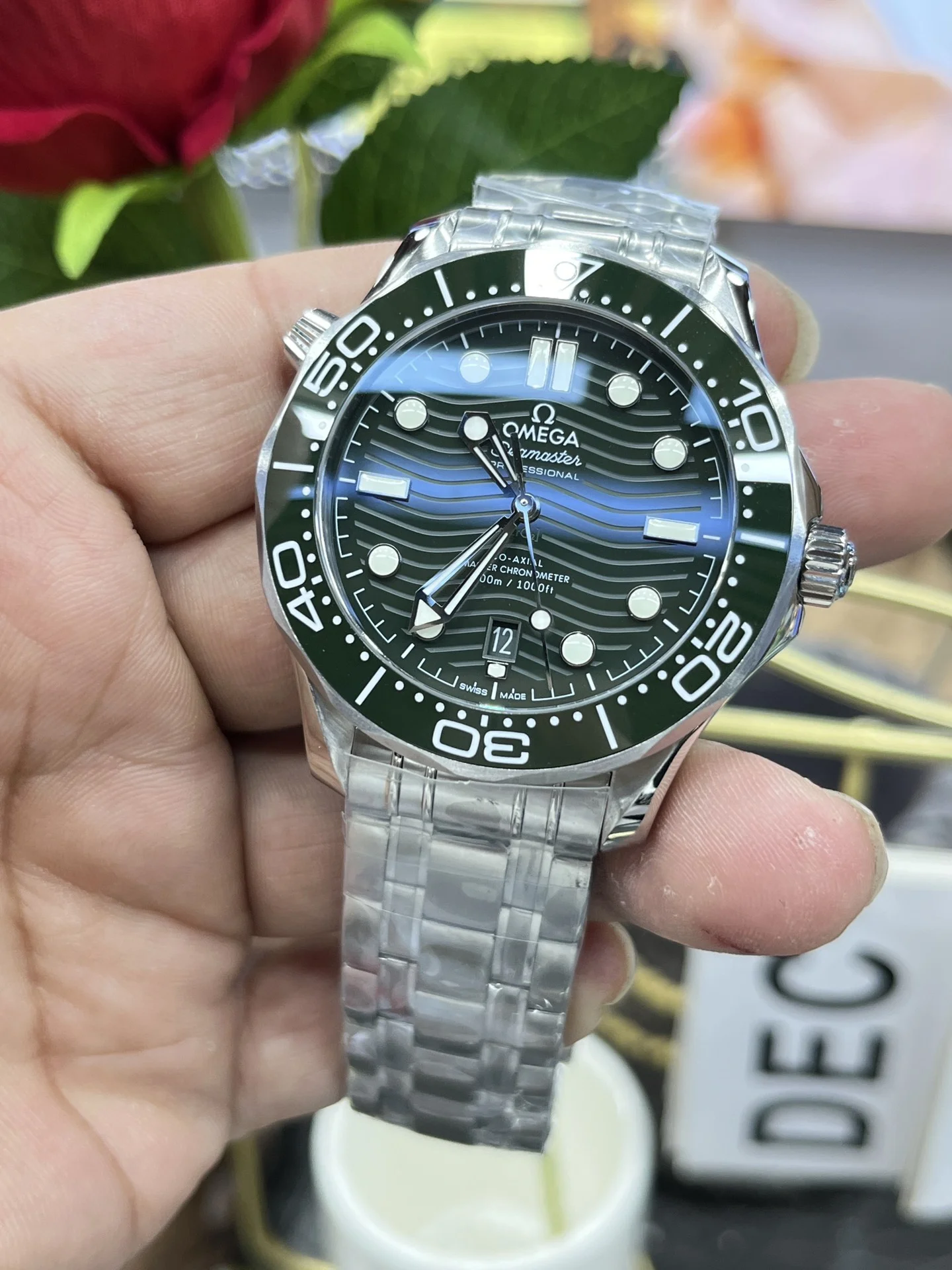 OMEGA Seamaster Automatic (Green Dial) 40mm A750202608050008 - Image 2