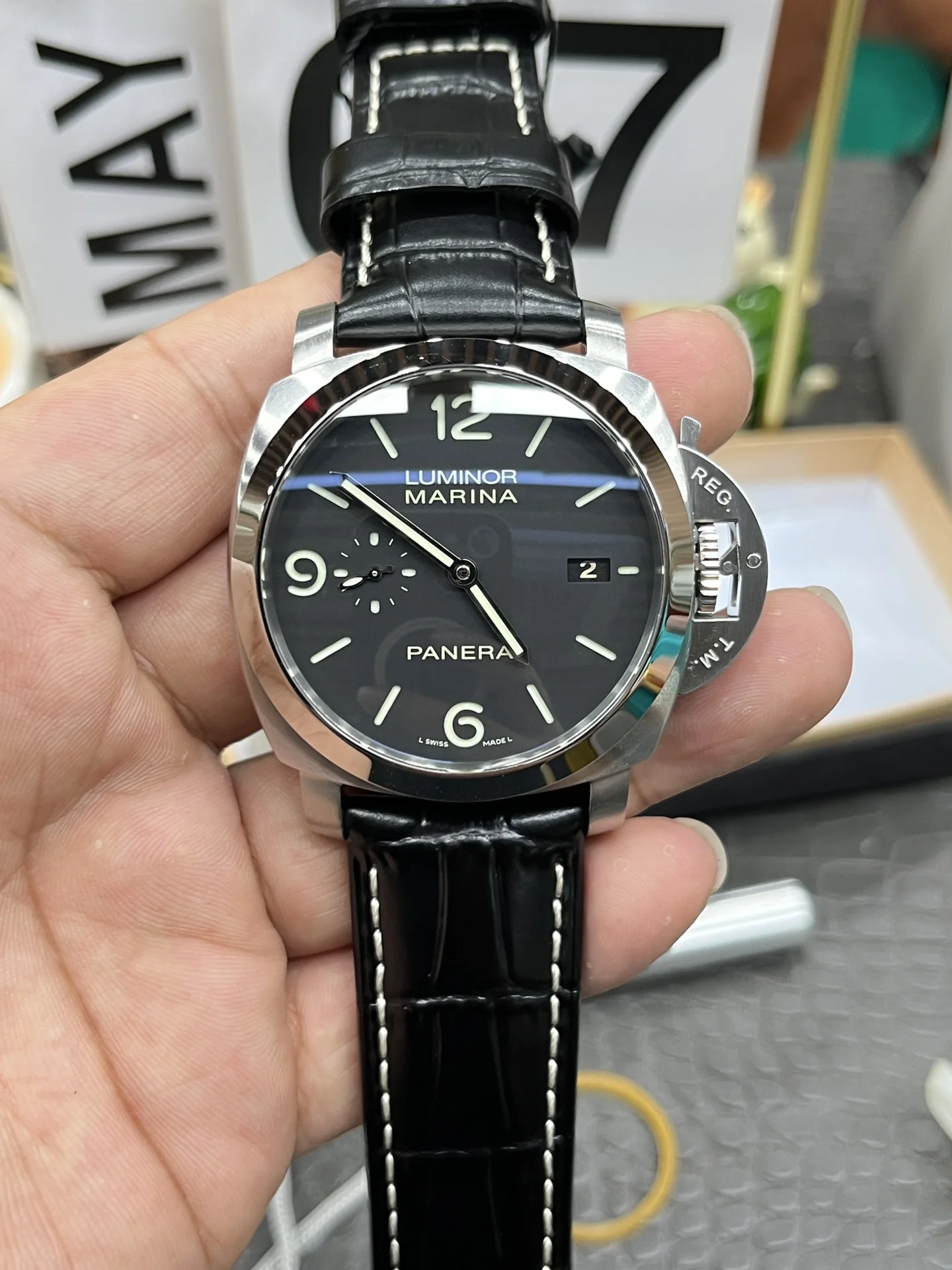 PANERAI Automated Automated PAM312 (Black Dial) 44mm VS A950202608050085