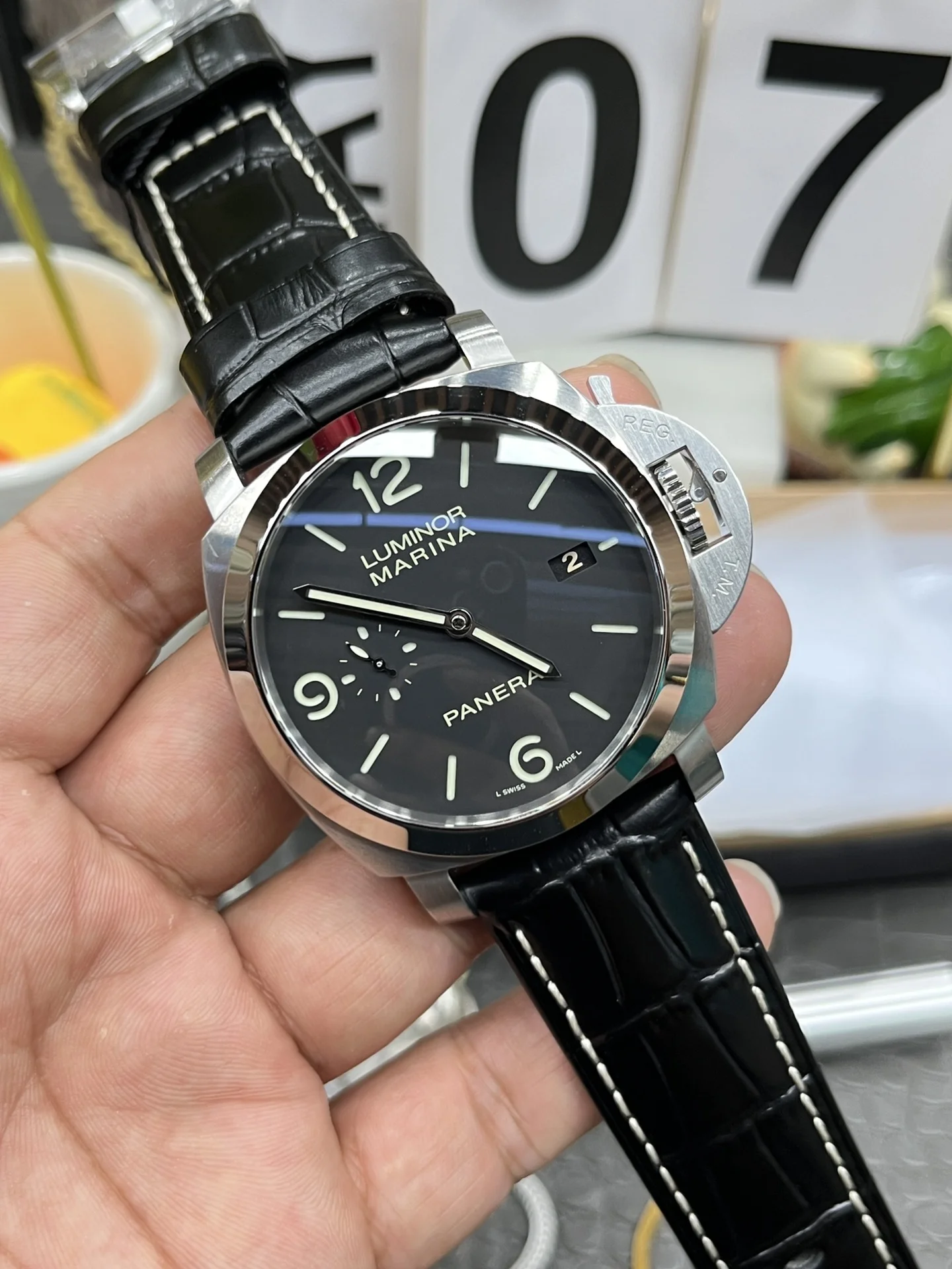 PANERAI Automated Automated PAM312 (Black Dial) 44mm VS A950202608050085 - Image 2
