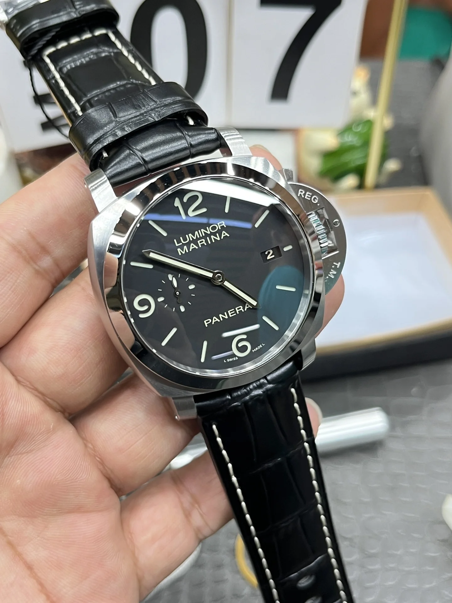 PANERAI Automated Automated PAM312 (Black Dial) 44mm VS A950202608050085 - Image 3