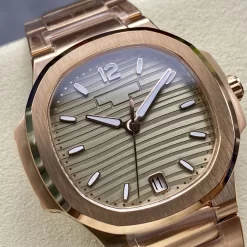 Alternative view of PATEK PHILIPPE Nautilus Automatic 57111R-001 (Gold Dial) 40mm A650202608050079
