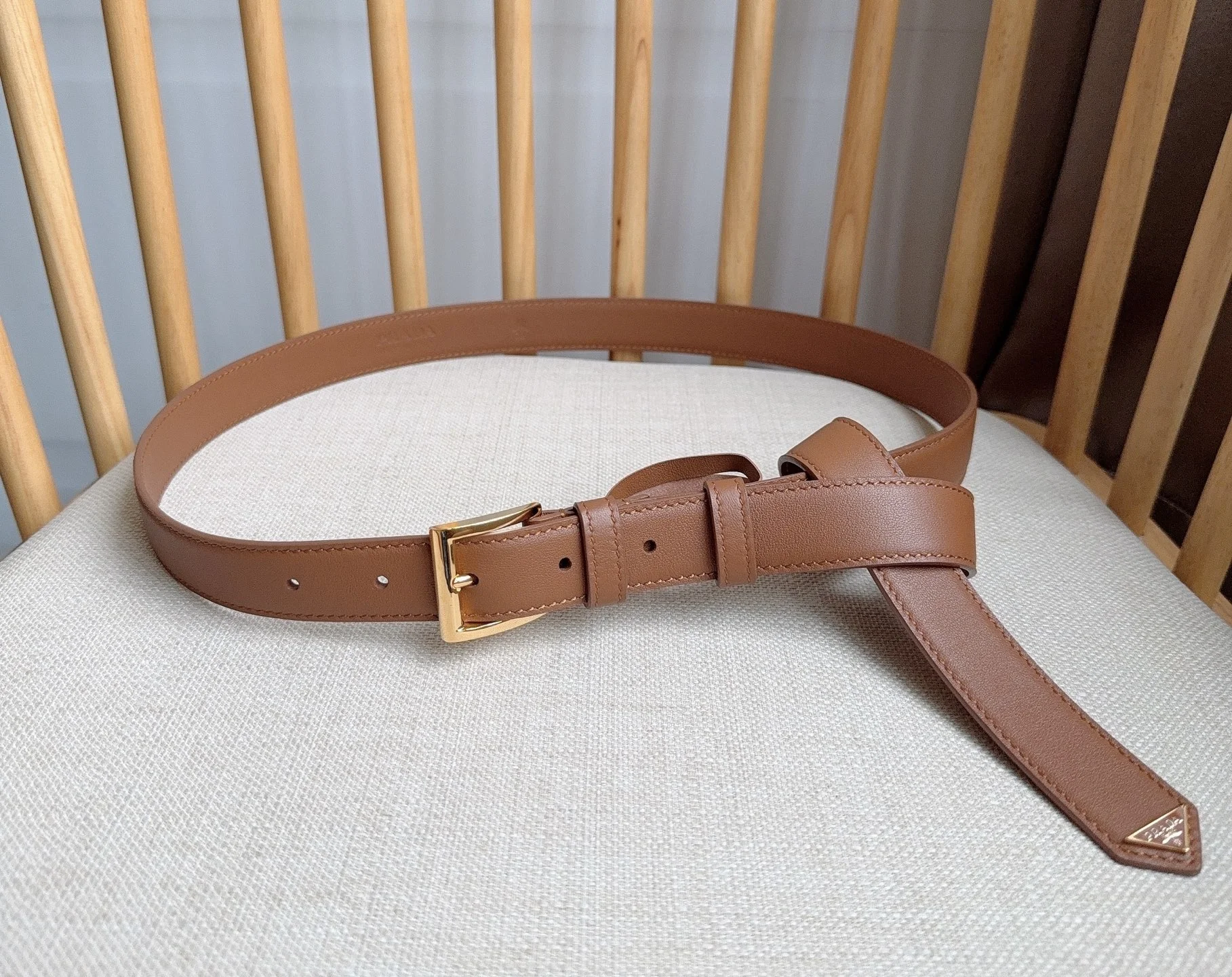 PRADA Belts Leather 2.5cm Width A70202608050699 - Image 4