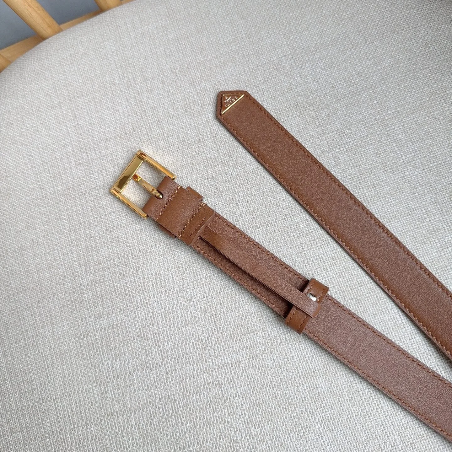 PRADA Belts Leather 2.5cm Width A70202608050699 - Image 8