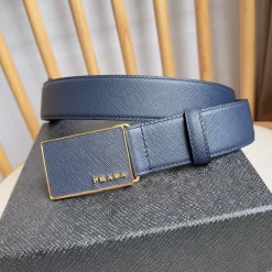 Alternative view of PRADA Belts Saffiano Leather 3.5cm Width A80202608050517