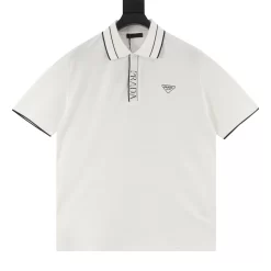 PRADA Polos Pique Cotton S-XL A40202608030215