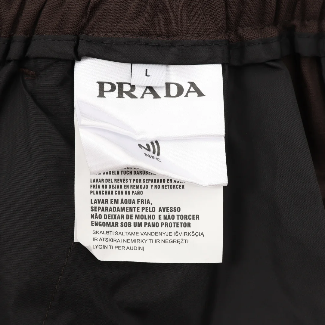 PRADA Trousers Linen Tencel M-XXL B50202608030146 - Image 3