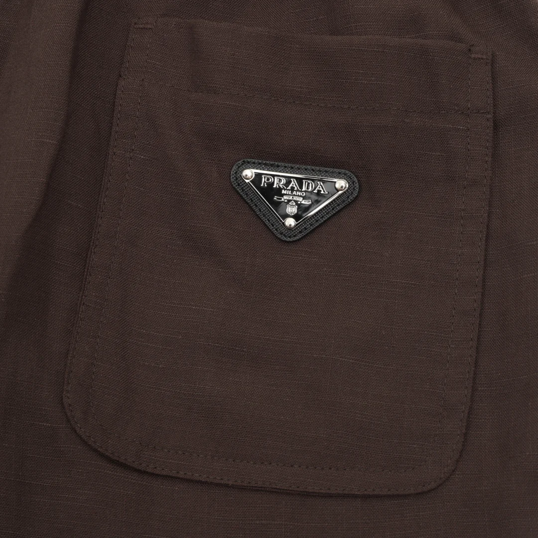 PRADA Trousers Linen Tencel M-XXL B50202608030146 - Image 8