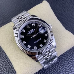 Alternative view of ROLEX Datejust Automatic (Black Dial) 36mm CLEAN A450202608050036