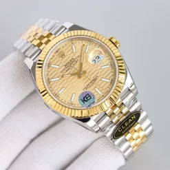 ROLEX Datejust Automatic (Gold-Blue-Green Dial) 36mm CLEAN A400202608050141