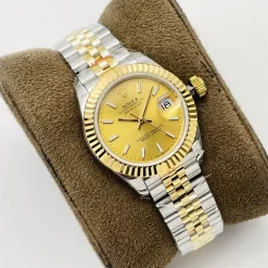 Alternative view of ROLEX Datejust Automatic (Gold Dial) 28mm A550202608050270