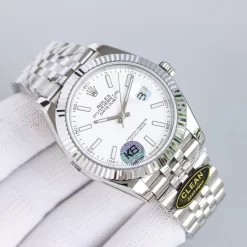 ROLEX Datejust Automatic (White-Silver-Green-Blue-Gray-Black Dial) 41mm CLEAN A350202608050201
