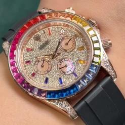 Alternative view of ROLEX Daytona Automatic (Gold-Silver Dial) 40mm G00202608050249