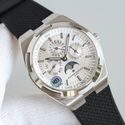 VACHERON CONSTANTIN Overseas Automatic 4300V120G-B102 (White-Gray-Blue Dial) 40mm V2 A600202608050160