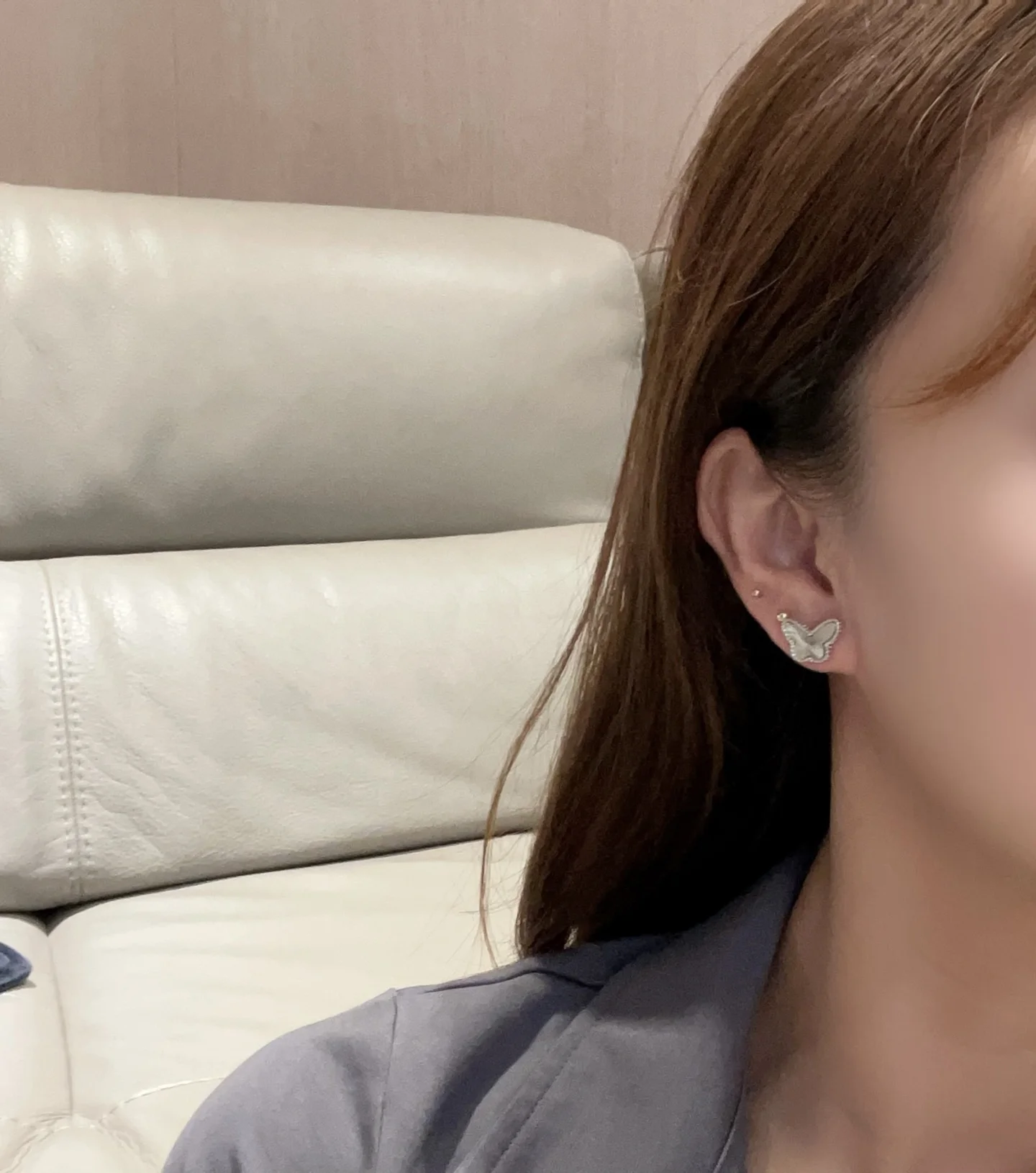 VAN CLEEF & ARPELS Earrings Silver Gold Plated One Size F0202608050206 - Image 2
