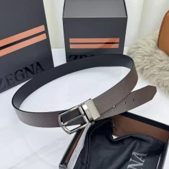 Alternative view of ZEGNA Belts Cow Leather 3.5cm Width A70202608050629