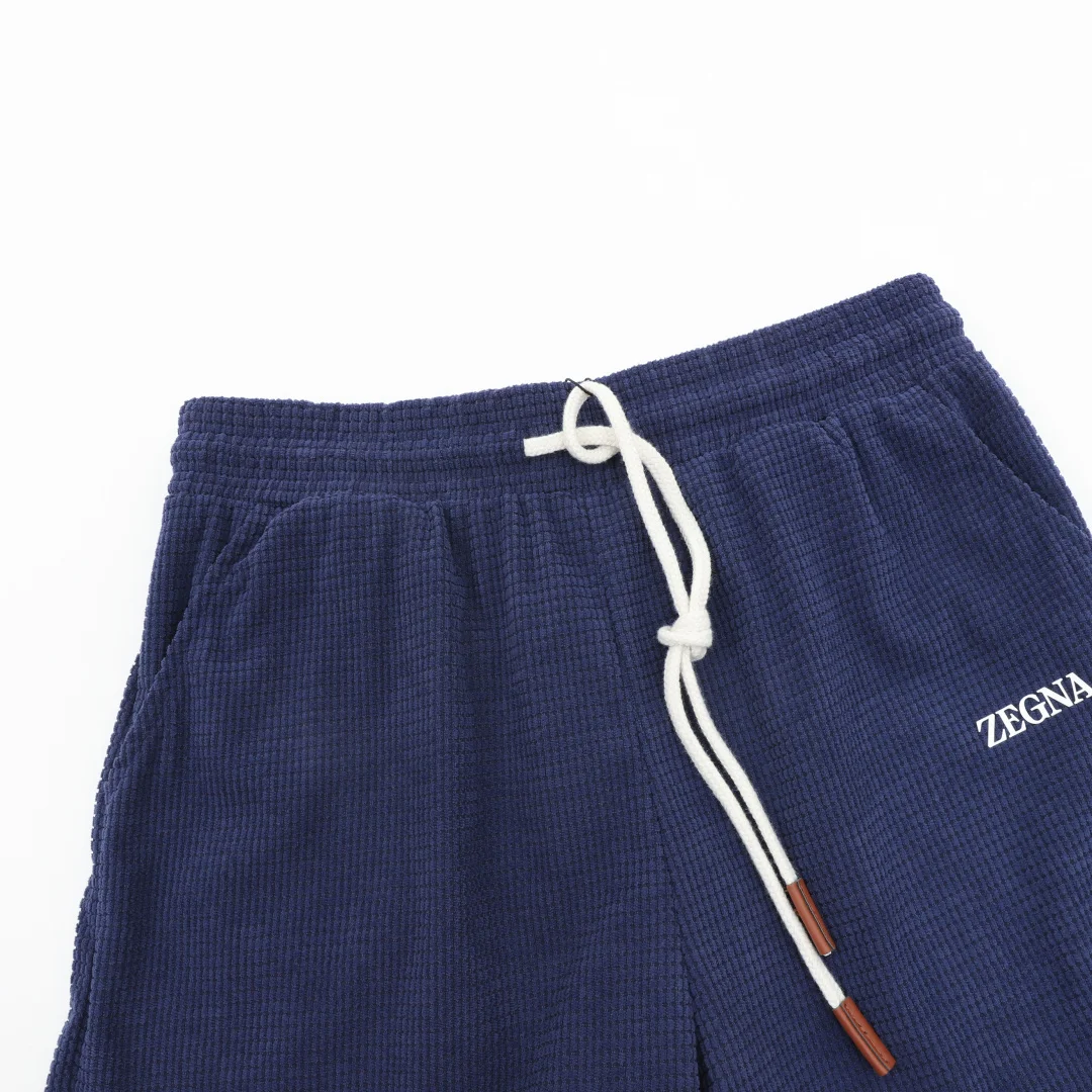 ZEGNA Shorts Waffle Knit S-XL A40202608030095 - Image 4