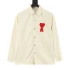 AMI Jackets Cream-Red S-L B80202609080038