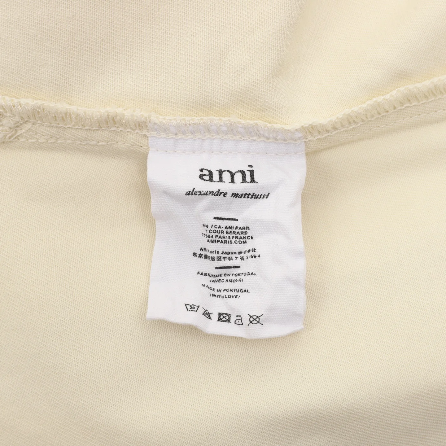 AMI Jackets Cream-Red S-L B80202609080038 - Image 9