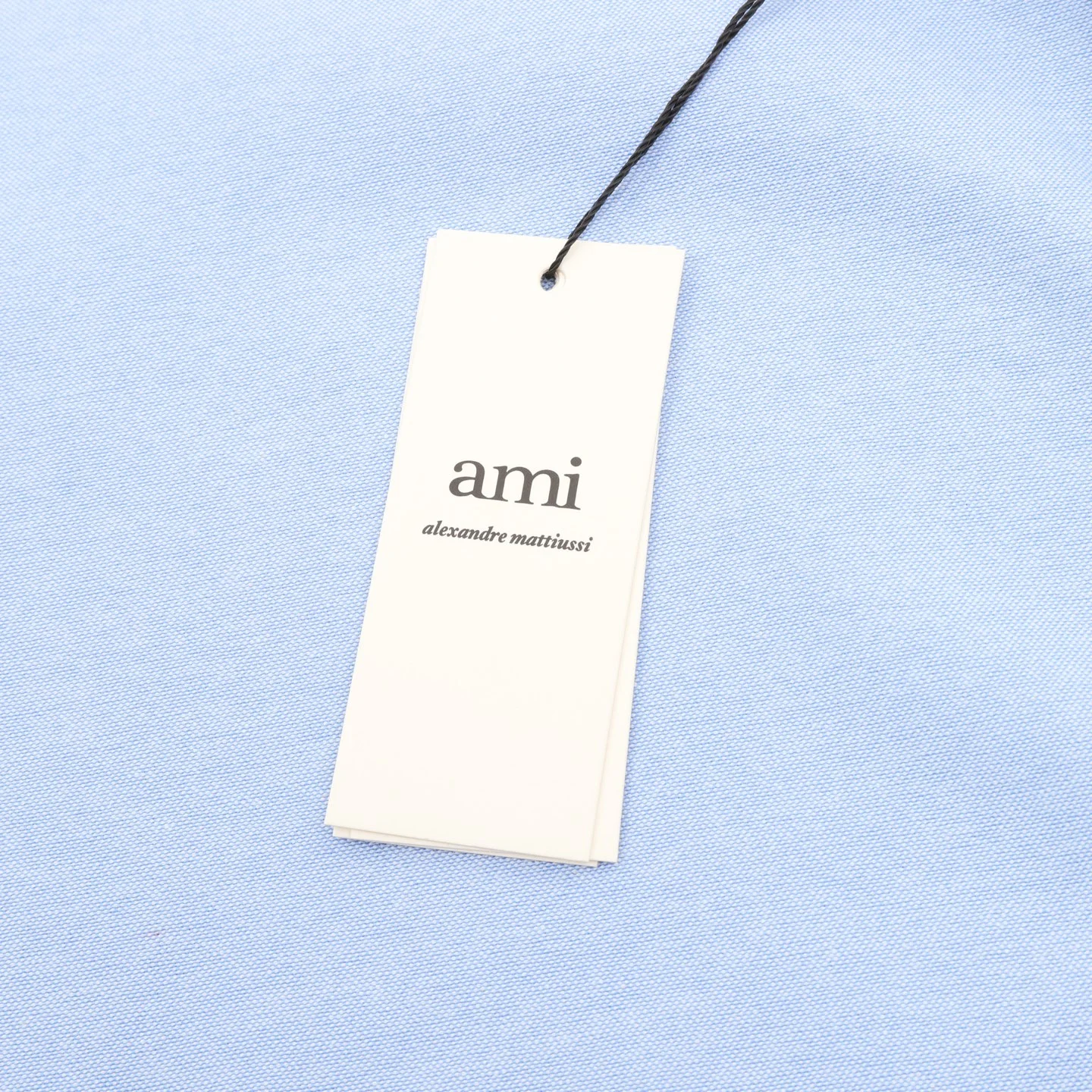 AMI Shirts Cotton Blue-Black S-XL B20202609080509 - Image 5